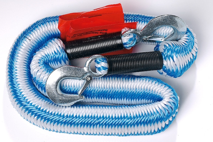 Acht Abschleppseile im Test