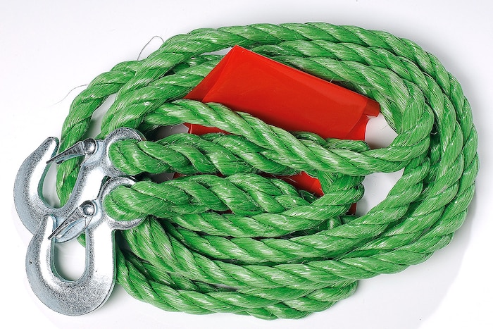 Acht Abschleppseile im Test