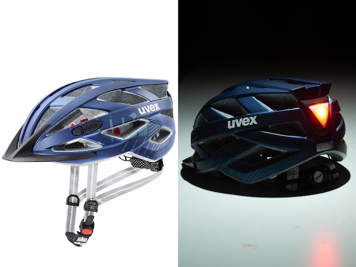Helme mit Licht, Uvex, Test