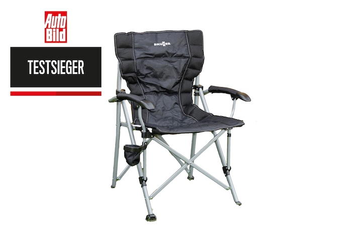 Produkttest  Campingstuhl  Brunner Raptor