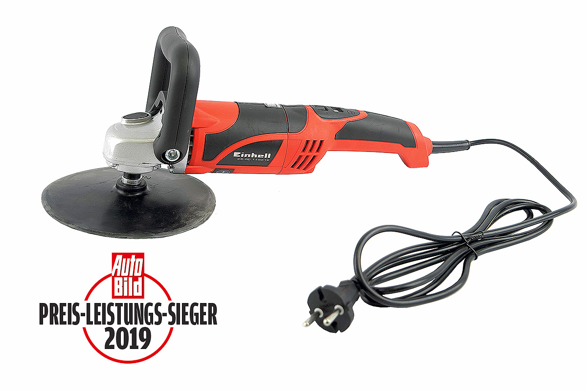 Poliermaschinen-Test  Einhell CC-P01100