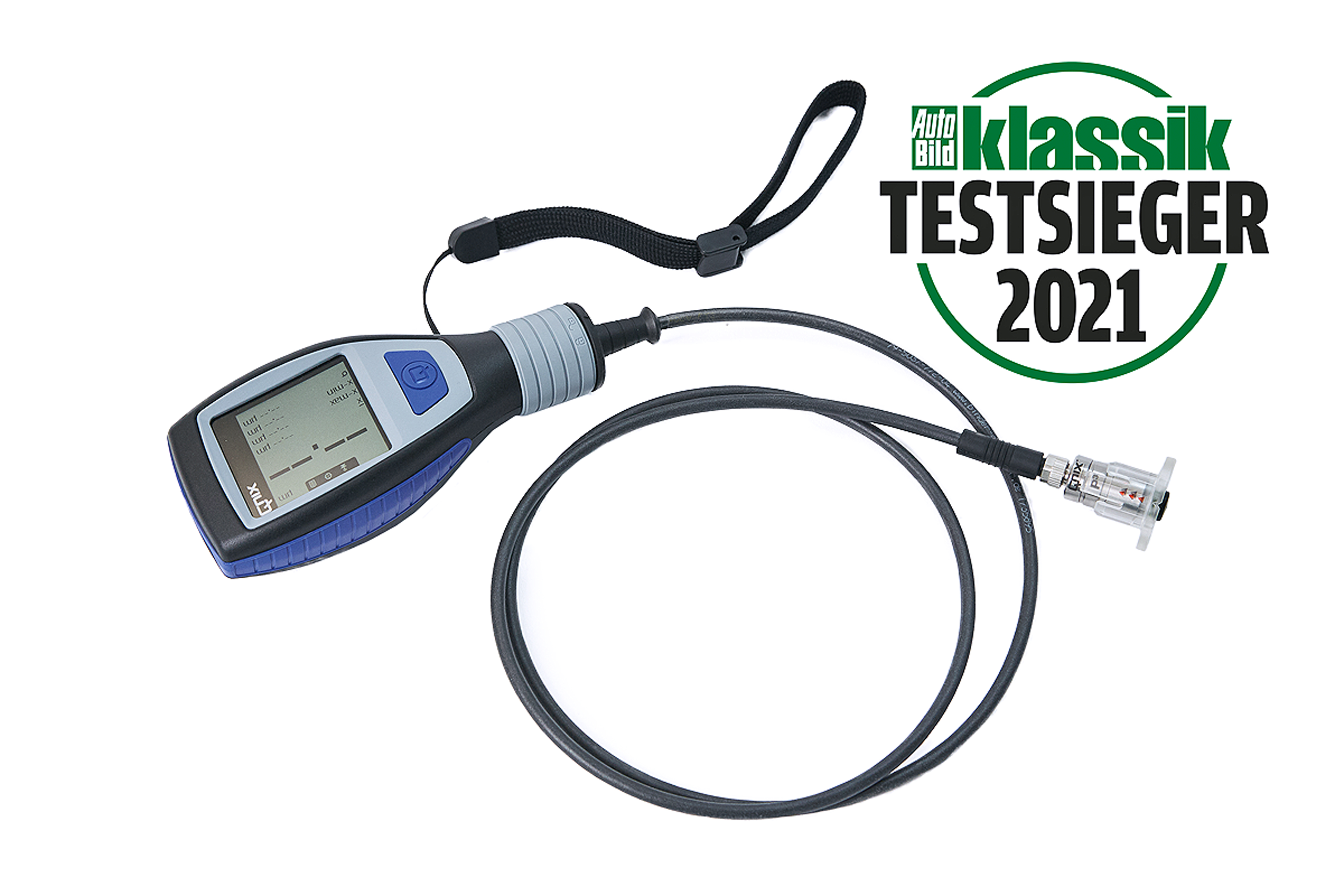 Produkttest Lackschichtmessgeräte - Q-NIX 5500 3-mm-Dualsonde. Testsieger