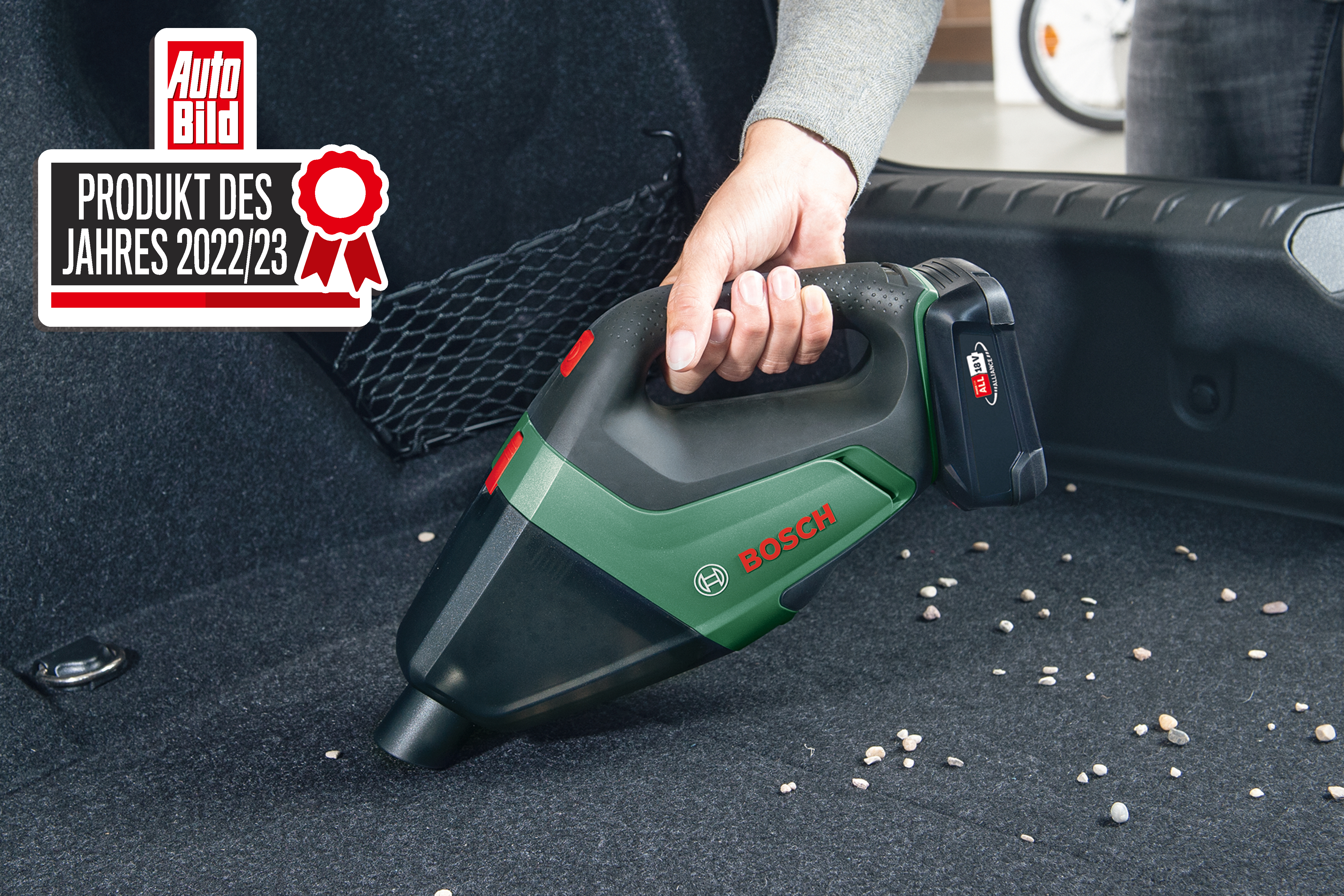 Produkte des Jahres 2022/23 - Bosch UniversalVac 18 Akkusauger