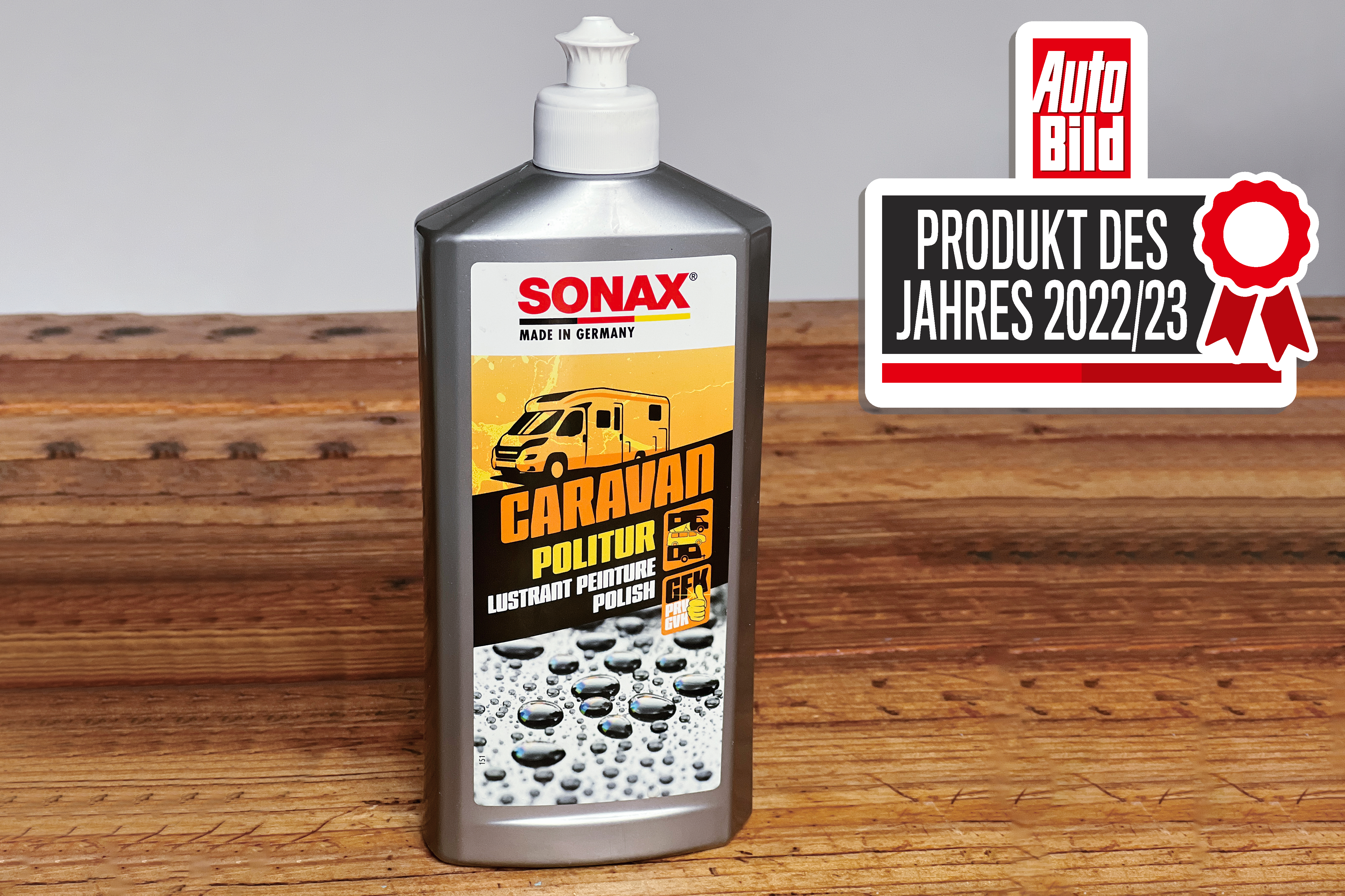 Produkte des Jahres 2022/23 - Sonax Caravan Politur