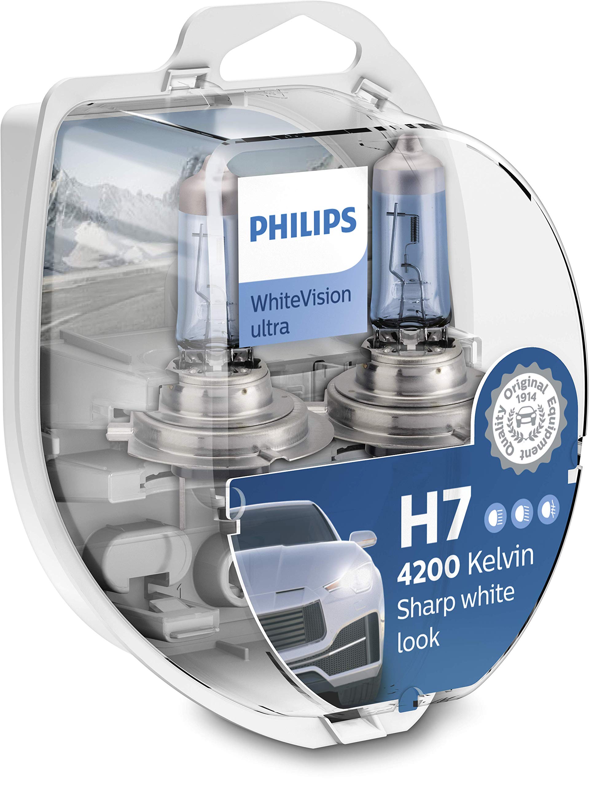 Halogen, WhiteVision ultra H7 Scheinwerferlampe