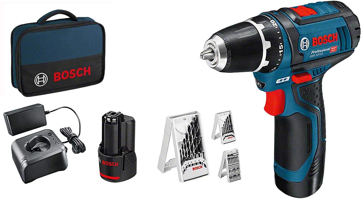 Bosch Professional 12V System Akkuschrauber GSR 12V-15, Prime Deal Days