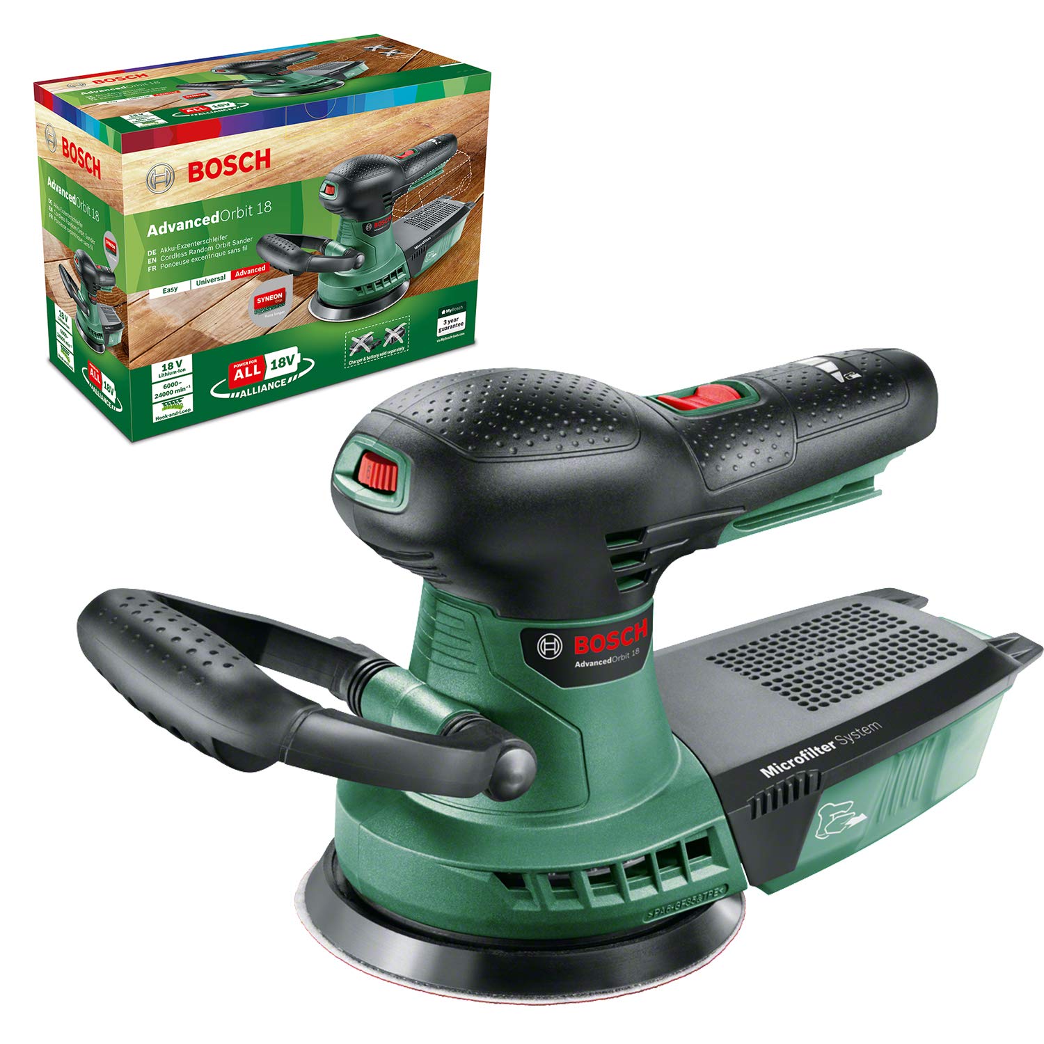 Bosch AdvancedOrbit 18 Akku Exzenterschleifer, Prime Deal Days