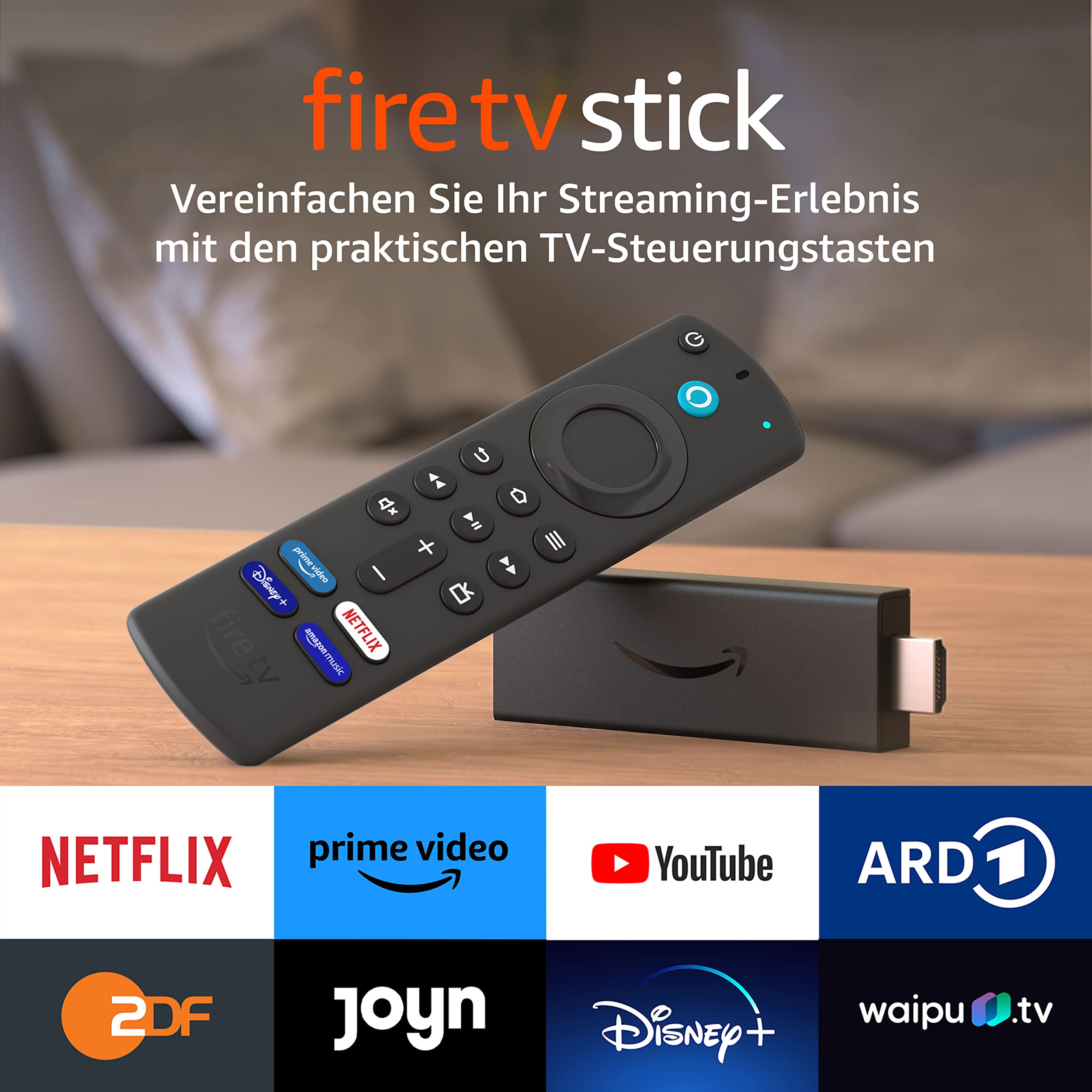 Amazon Fire TV Stick mit Alexa-Sprachfernbedienung, Prime Deal Days