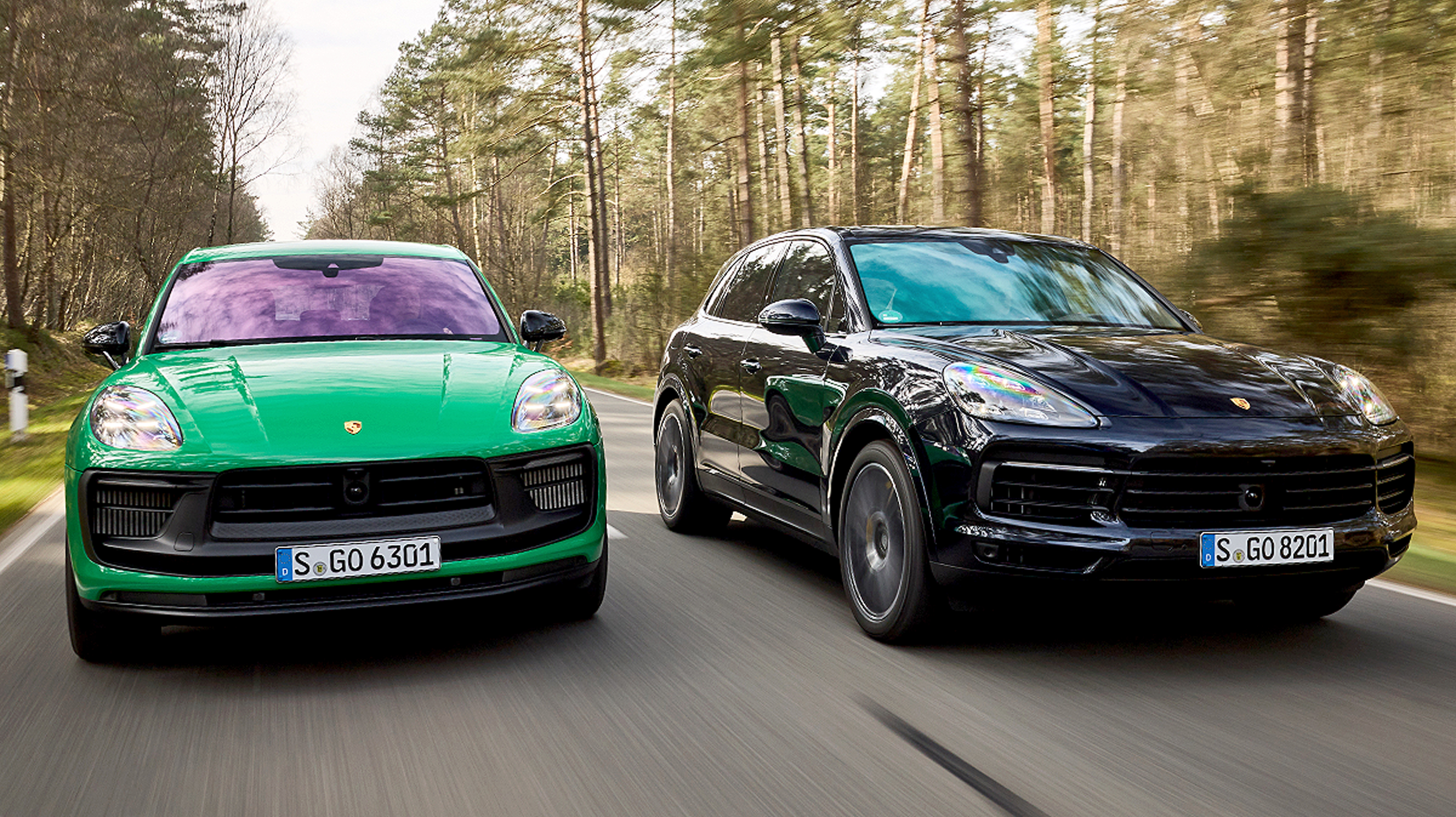 Porsche Macan GTS    Porsche Cayenne S