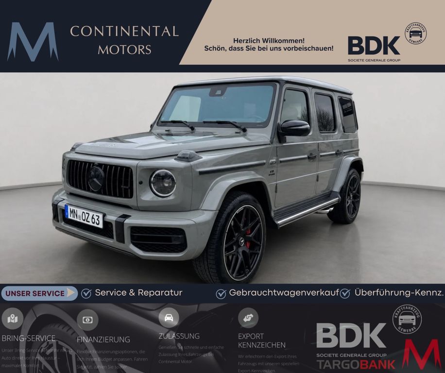 Mercedes-Benz G 63 AMG*Manufaktur*Burmester*360KAM*NightPaket*