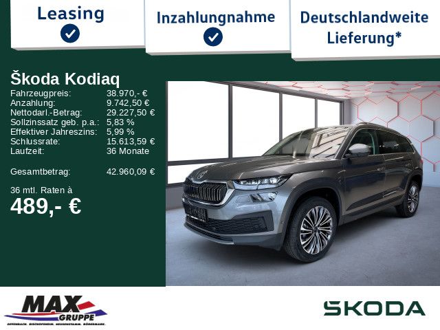 Bild des Angebotes Skoda Kodiaq Style 2.0TDI MATRIXLED*KESSY*NAVI*KAM*ACC