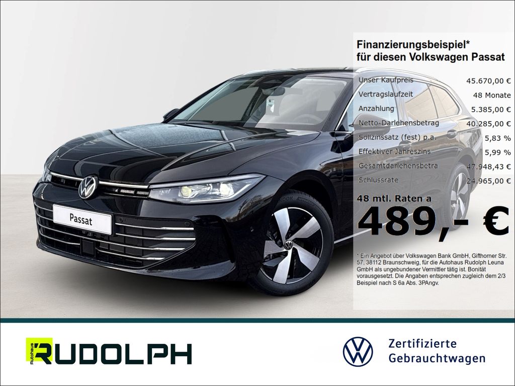 Bild des Angebotes Volkswagen Passat Business 1.5 eTSI DSG LED HUD Navi SHZ AD