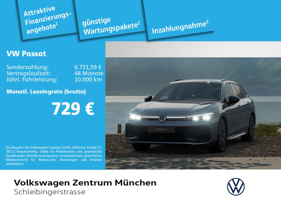 Bild des Angebotes Volkswagen Passat R-Line 2.0 TDI 4 Mot AHK IQ.Light IQ.Driv