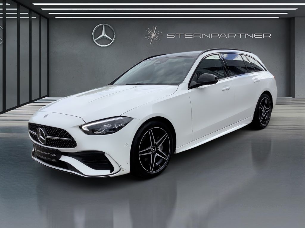 Bild des Angebotes Mercedes-Benz C 180 T AMG+MBUX+TOTW+PANO+NIGHT+AMBIENTE+AHK