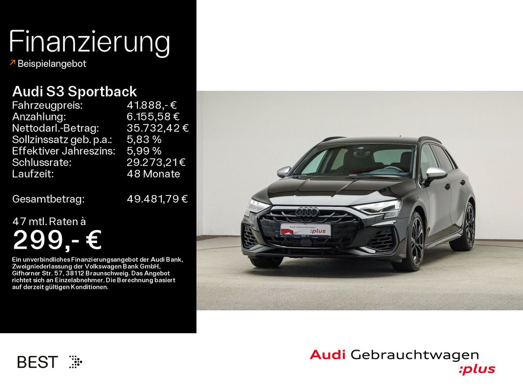 Bild des Angebotes Audi S3 Sportback SONOS, Matrix, Assist, Kamera