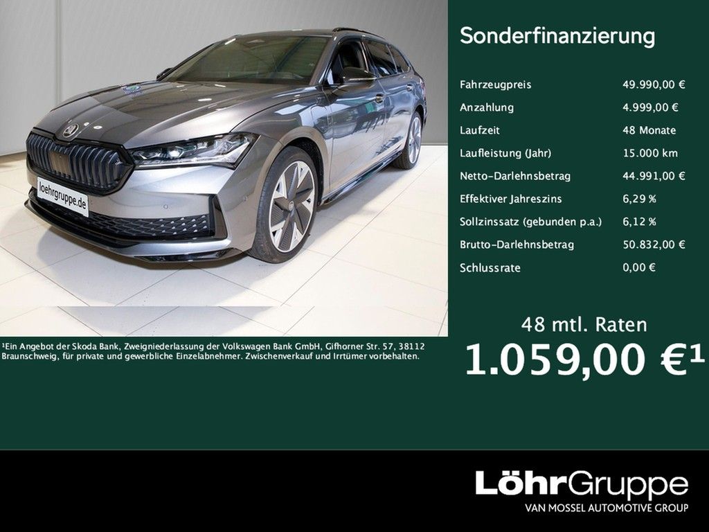 Bild des Angebotes Skoda Superb Combi Sportline 1,5 TSI UPE 63.620 Assist