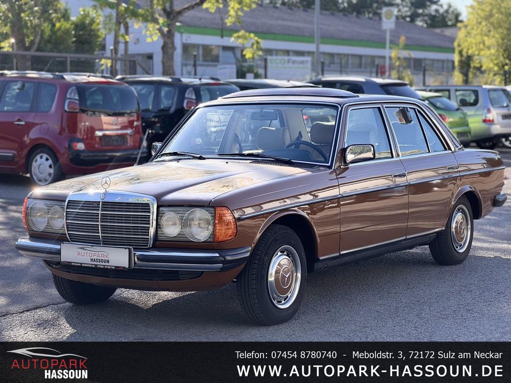 Mercedes-Benz 123 300 D TÜV 06/27 4-Gang H-Zulassung