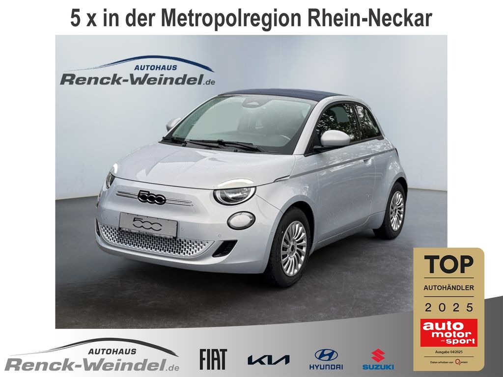 Bild des Angebotes Fiat 500e Cabrio New Blue Edition Navi Klima LED-Tagf