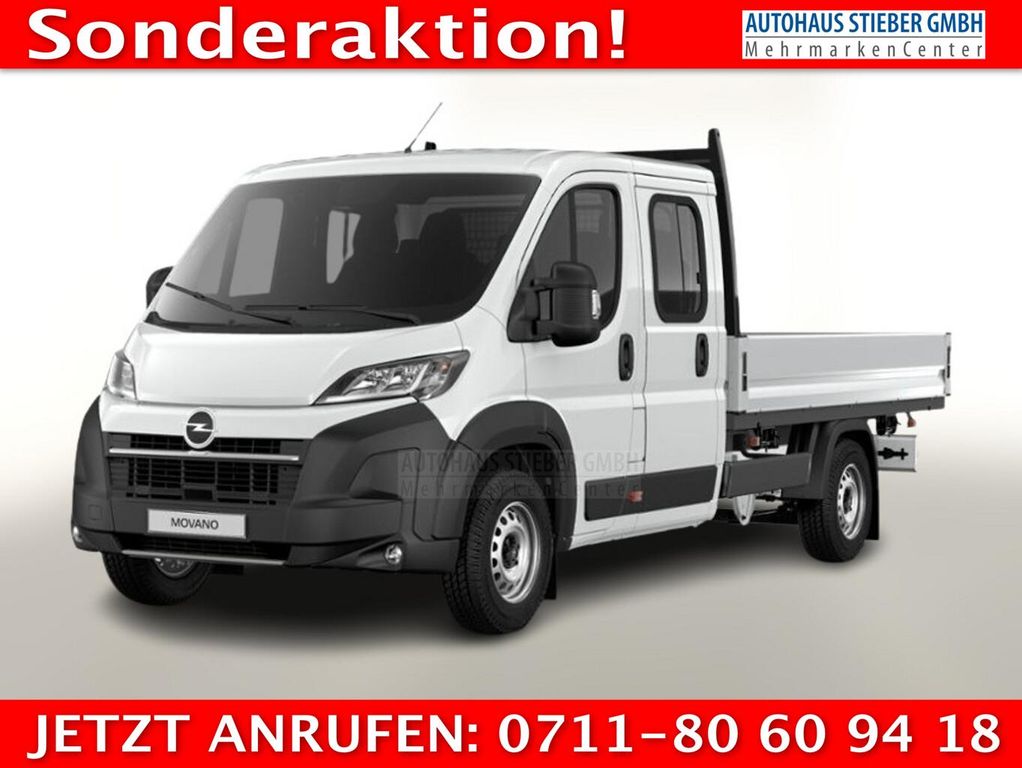 Bild des Angebotes Opel Movano Pritsche DoKa 35+ AT8 L4 AppleC Kam 13...