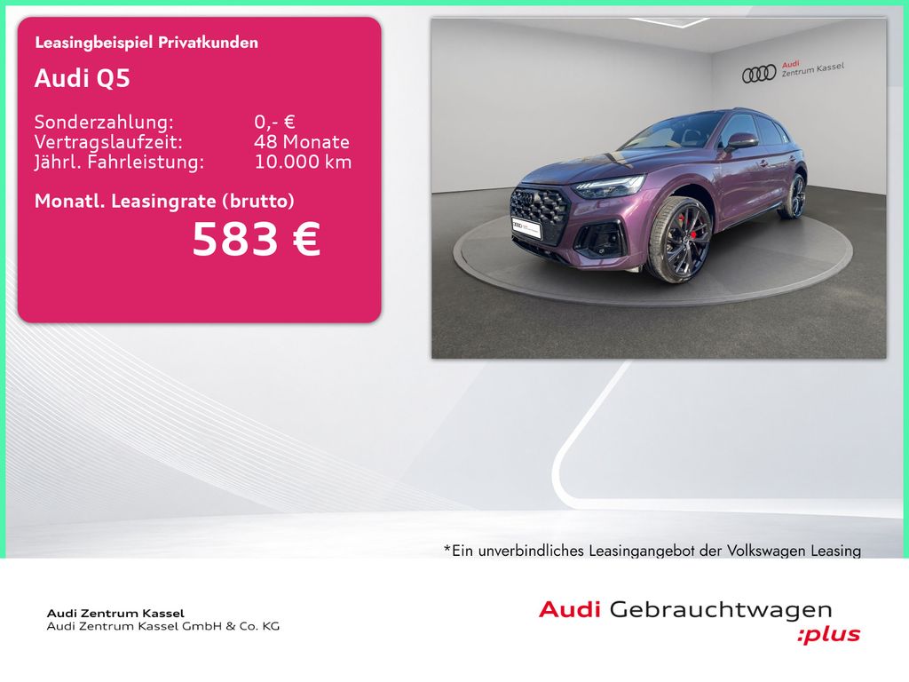 Bild des Angebotes Audi Q5 40 TDI qu. S line Matrix B&O Pano AHK Kamera