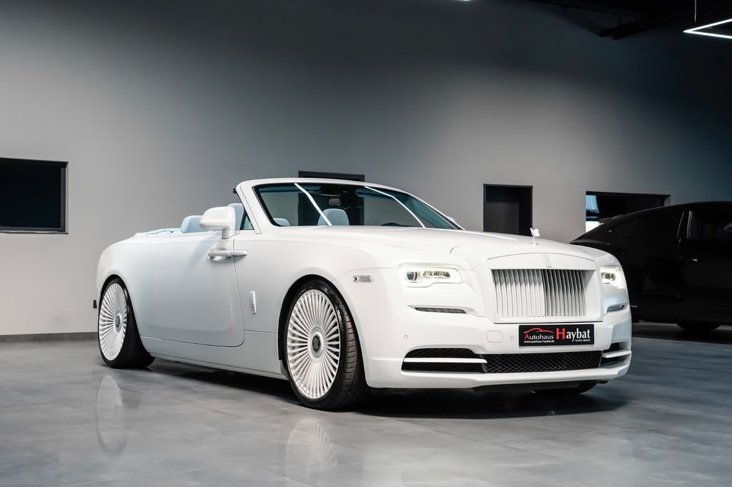 Bild des Angebotes Rolls-Royce Dawn *Matt White* Charles Blue Leather* 22"