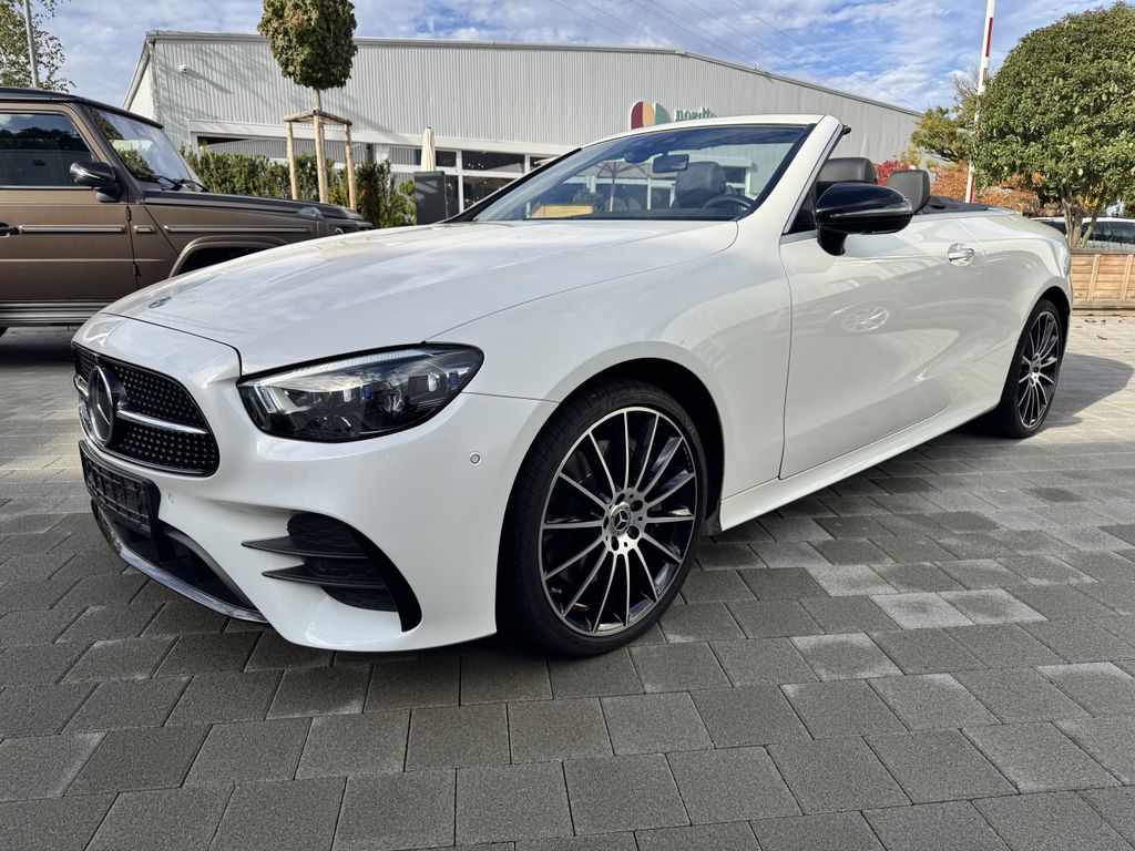 Bild des Angebotes Mercedes-Benz E 450 4Matic Cabrio | AMG-Line | Designo- Weiß