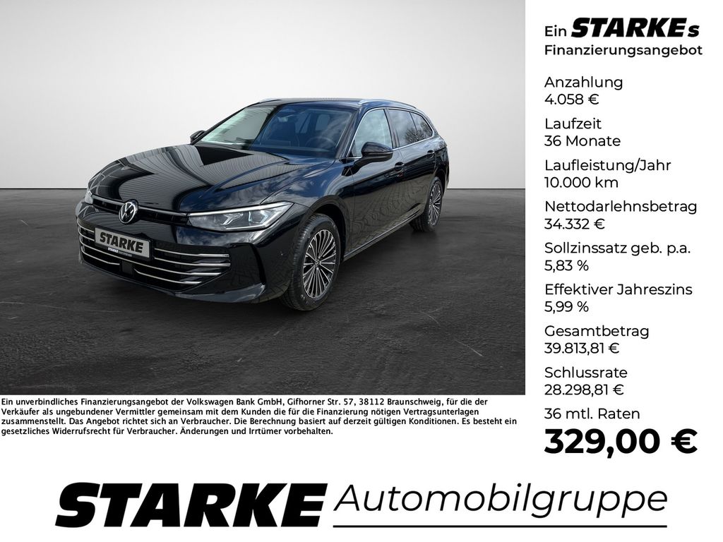 Bild des Angebotes Volkswagen Passat Variant 2.0 TDI DSG Elegance HeadUp AHK
