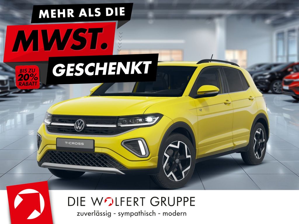 Volkswagen T-Cross R-Line 1.0 TSI OPF (116 PS) 6-Gang*GANZJ