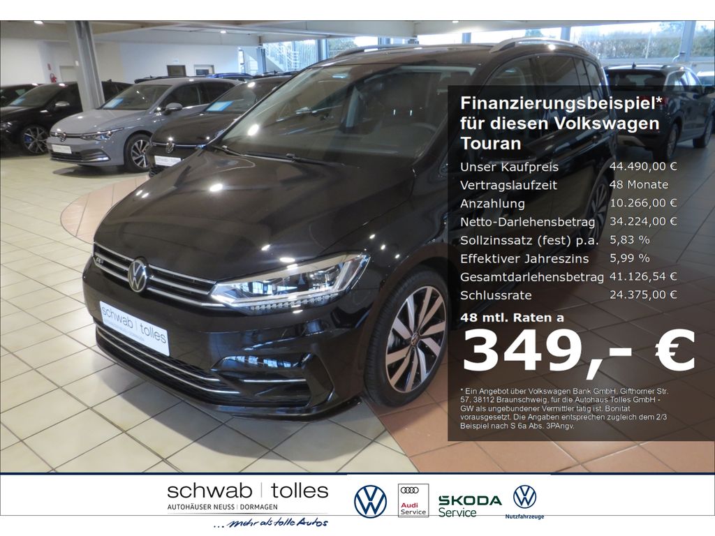 Bild des Angebotes Volkswagen Touran Goal 2.0TDI 7-DSG GOAL R-Line ACC AHK IQL