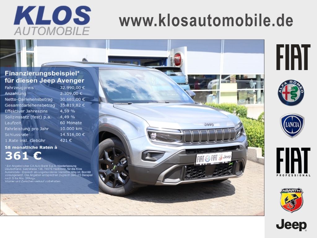 Bild des Angebotes Jeep Avenger OVERLAND 1.2 4xe HYBRID 145 PS DCT6 SCHI