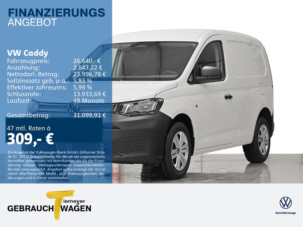 Bild des Angebotes Volkswagen Caddy Cargo 2.0 TDI AHK GJR Cool & Sound