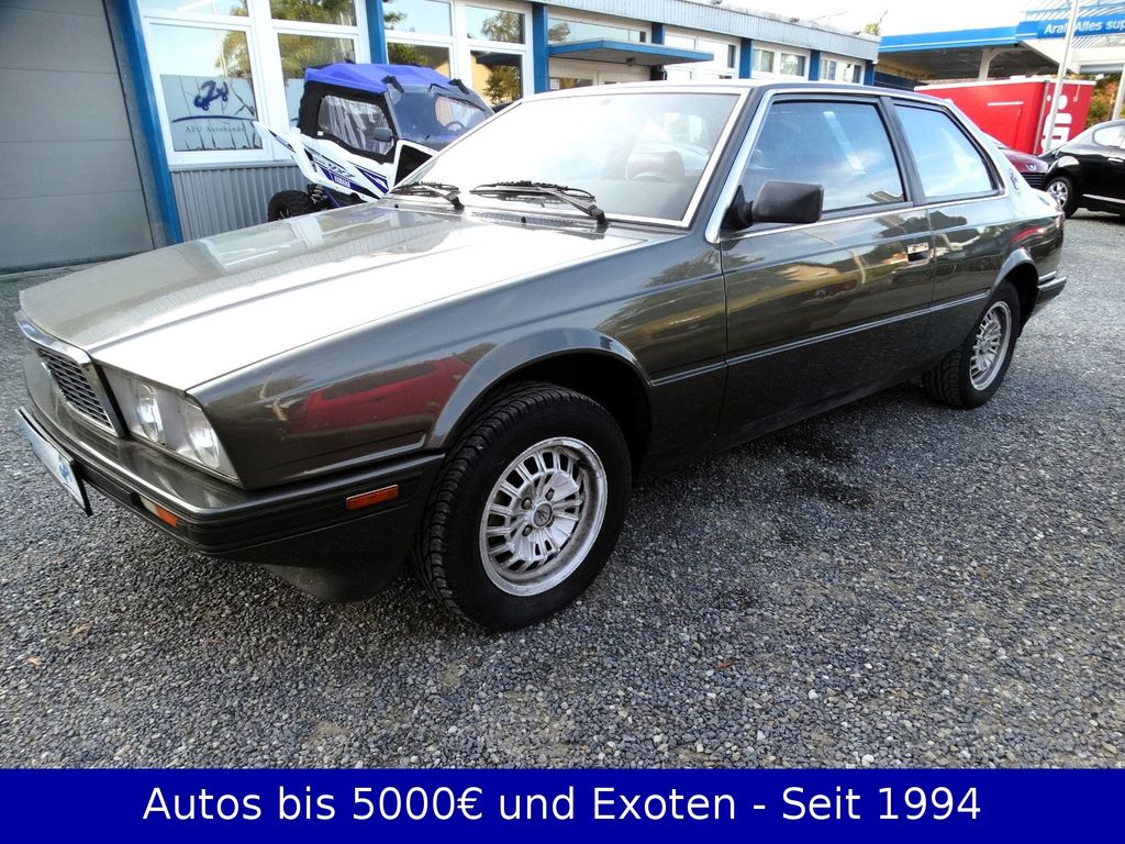 Maserati Biturbo - Tüv Neu - Restaurationsfahrzeug