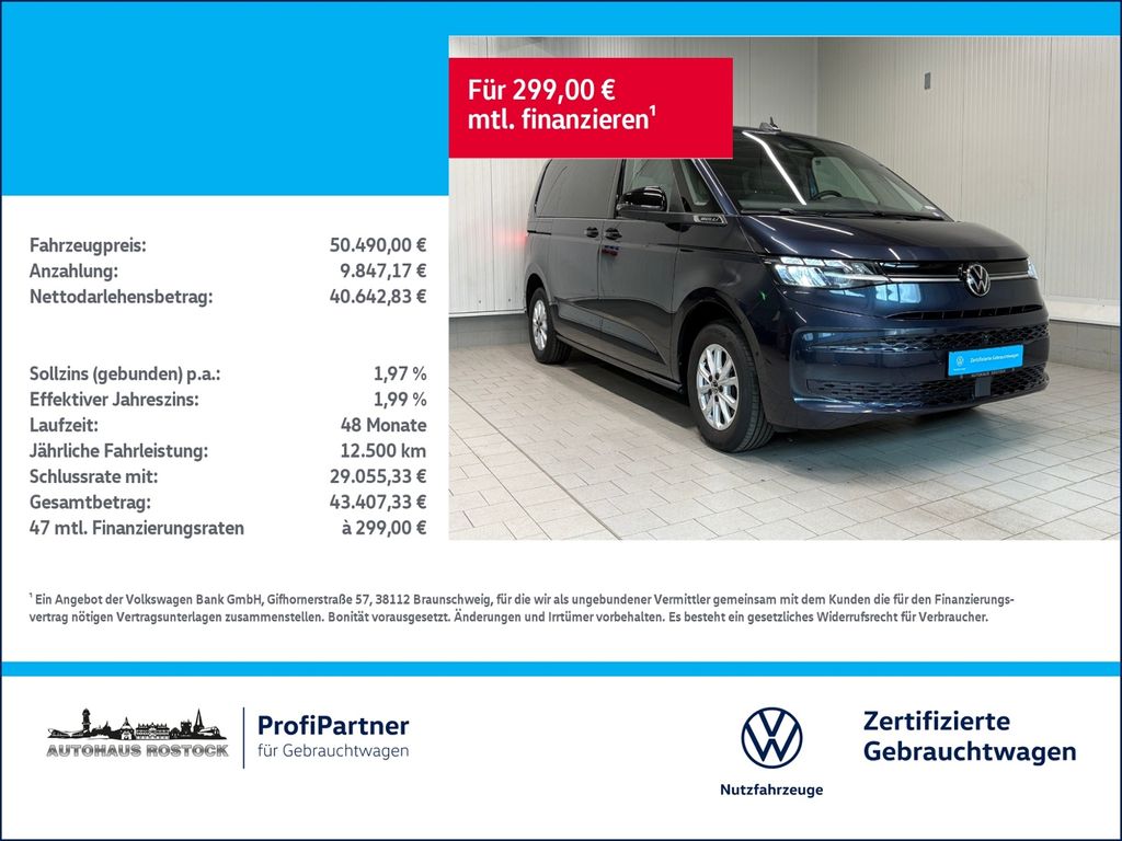 Bild des Angebotes Volkswagen T7 Multivan Life 2.0 TDI DSG AHK STANDHZG