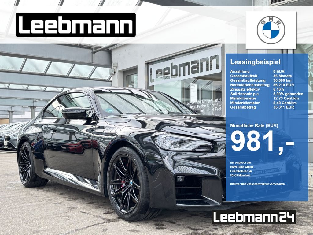 Bild des Angebotes BMW M2 Coupe CarbonInt/M-Sitz Finanzierung ab 2,49%
