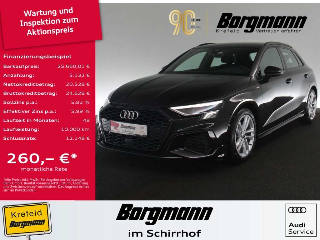 Bild des Angebotes Audi A3 Sportback 35 TFSI S line LED NAVI KAMERA SHZ