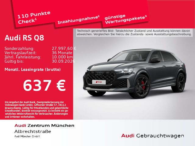 Bild des Angebotes Audi RS Q8 perf. tiptr. Pano/LuftFed/ACC/AHK
