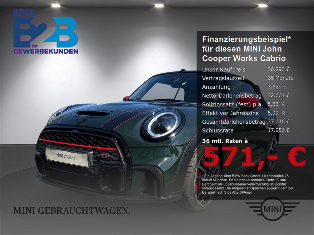 Bild des Angebotes MINI John Cooper Works Cabrio **nur an Gewerbekunden*