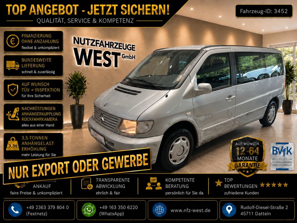 Bild des Angebotes Mercedes-Benz V 220 CDI AMBIENTE*DPF Grüne Plakette*Tisch*TÜV