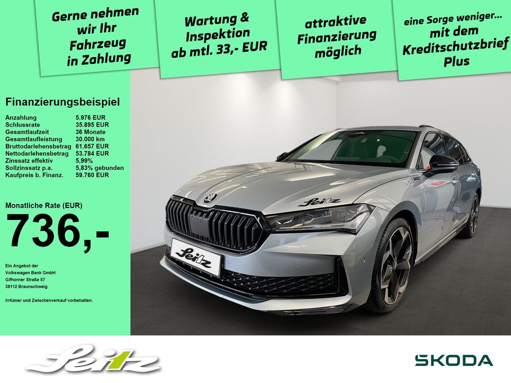 Bild des Angebotes Skoda Superb Combi 2.0 TDI 4x4 Sportline