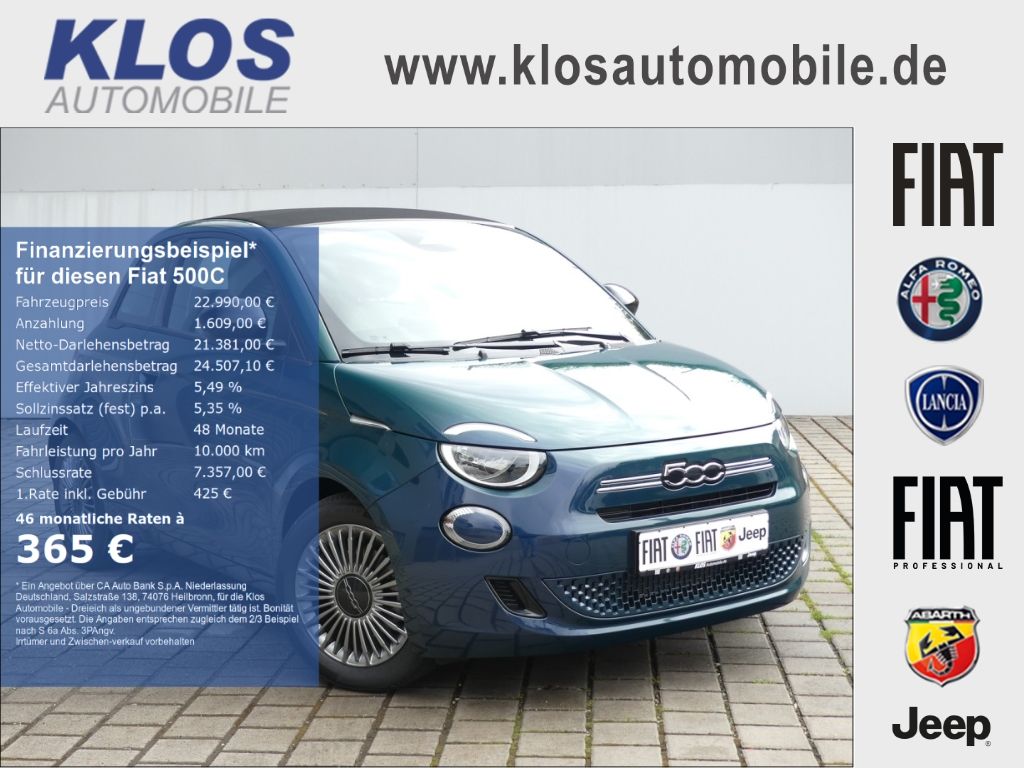 Bild des Angebotes Fiat 500C CABRIO HYBRID ICON 1.0 65 PS MT6 KOMFORT KA
