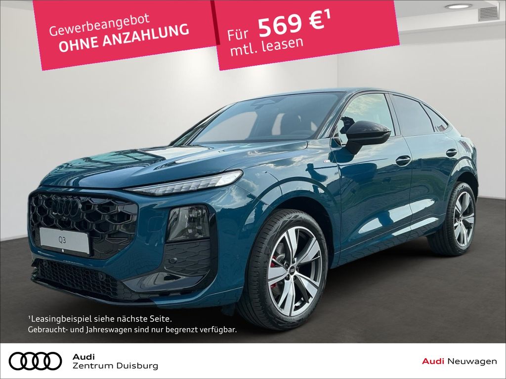 Bild des Angebotes Audi Q3 Sportback TFSI S tronic El. Panodach Navi Dig