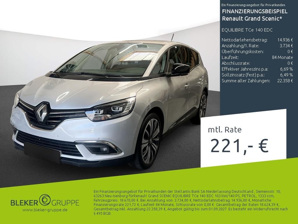 Bild des Angebotes Renault Grand Scenic EQUILIBRE TCe 140 EDC
