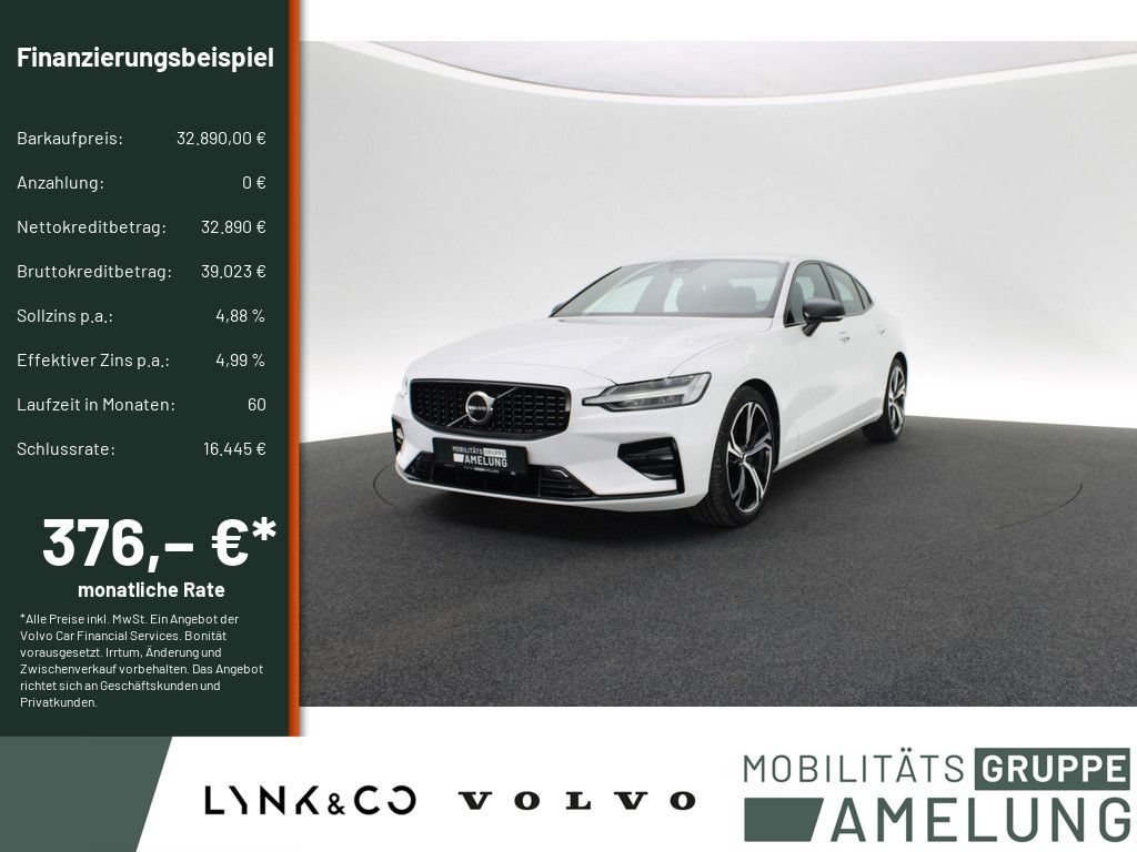 Bild des Angebotes Volvo S60 B4 Plus Dark KLIMA PDC SHZ MEMORY KAMERA LED
