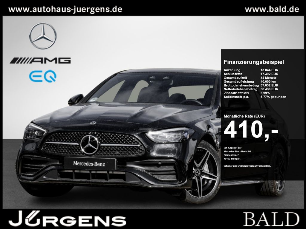 Bild des Angebotes Mercedes-Benz C 180 AMG-Sport/Pano/360/Burm/StdHz/DIGITAL/Memo