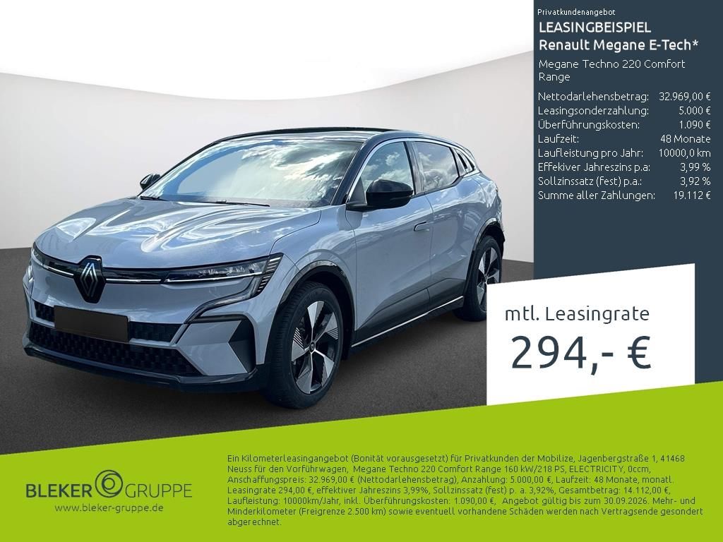Bild des Angebotes Renault Megane Techno 220 Comfort Range