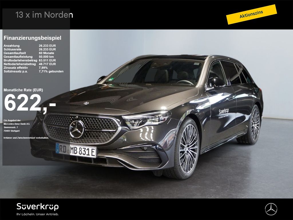 Mercedes-Benz E 300 de T-Modell mit EQ Hybrid Technologie AMG