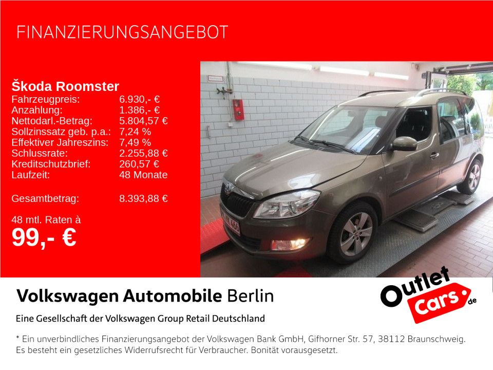 Bild des Angebotes Skoda Roomster 1.2 TSI Fresh Climatronic SHZ GRA PDC