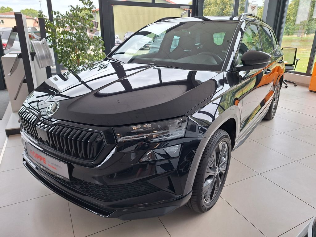 Bild des Angebotes Skoda Karoq Sportline Matrix LED/AHK/NAVI/ACC