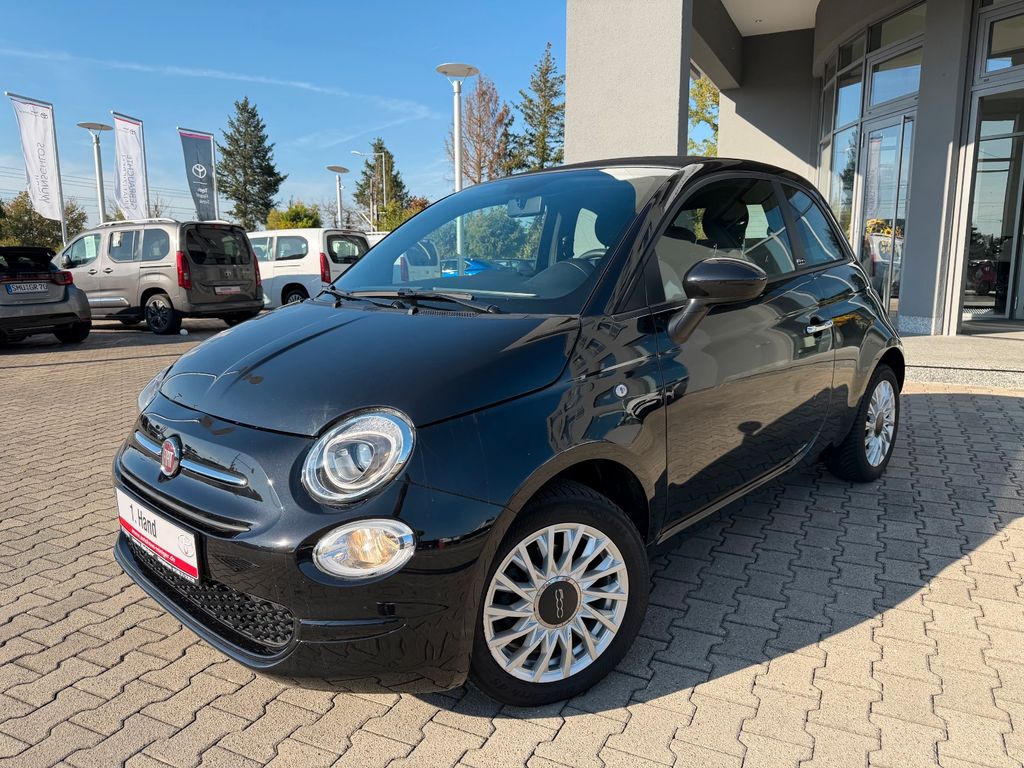 Bild des Angebotes Fiat 500 Cabrio Club 1.0l MildHybrid*1.Hand,Allwetter