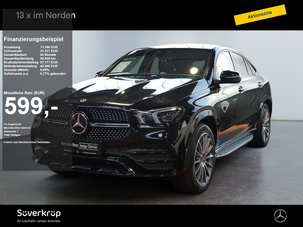 Bild des Angebotes Mercedes-Benz GLE 400 d 4M Coupé AMG Night Distr Pano Standhz